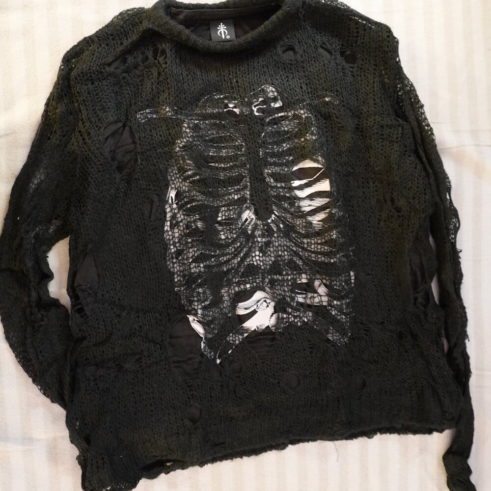 UNISEX Dropdead "South Of Heaven" Sweater Sz M - Like New, RARE